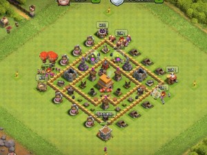 部落冲突COC：部落6本防空布阵深度解析与实战攻略分享