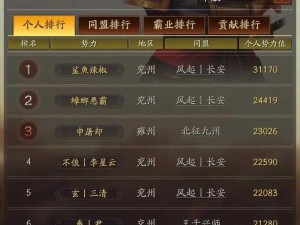 三国志战略版：玩家角色名更改方法与技巧全解析