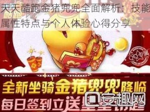 天天酷跑金猪兜兜全面解析：技能属性特点与个人体验心得分享