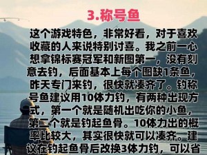 塞尔达钓鱼攻略：轻松掌握钓鱼技巧，享受捕捉乐趣