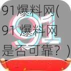 91爆料网(91 爆料网是否可靠？)