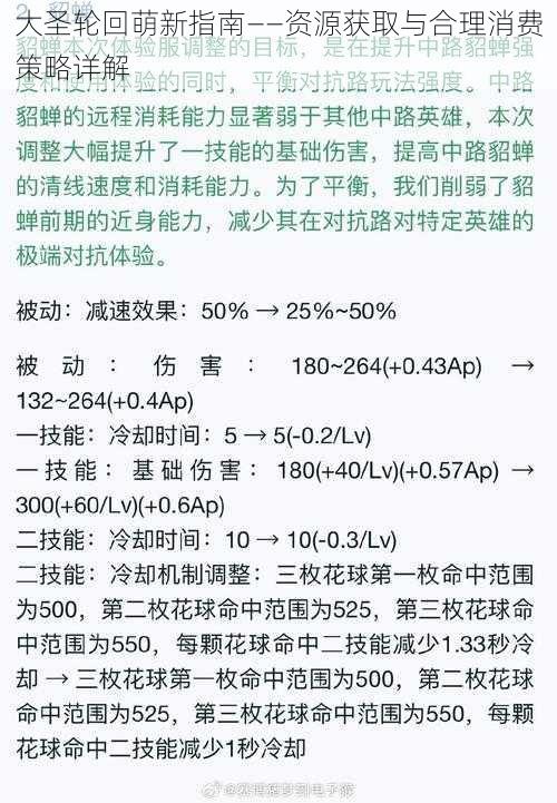 大圣轮回萌新指南——资源获取与合理消费策略详解