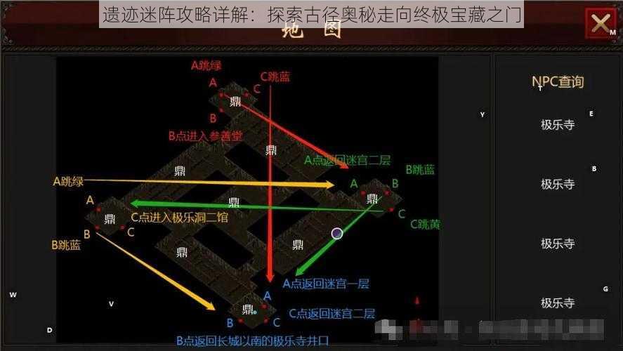 遗迹迷阵攻略详解：探索古径奥秘走向终极宝藏之门