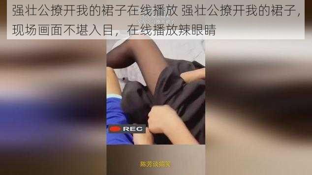 强壮公撩开我的裙子在线播放 强壮公撩开我的裙子，现场画面不堪入目，在线播放辣眼睛