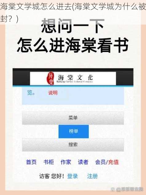 海棠文学城怎么进去(海棠文学城为什么被封？)