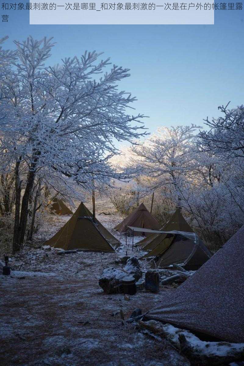 和对象最刺激的一次是哪里_和对象最刺激的一次是在户外的帐篷里露营