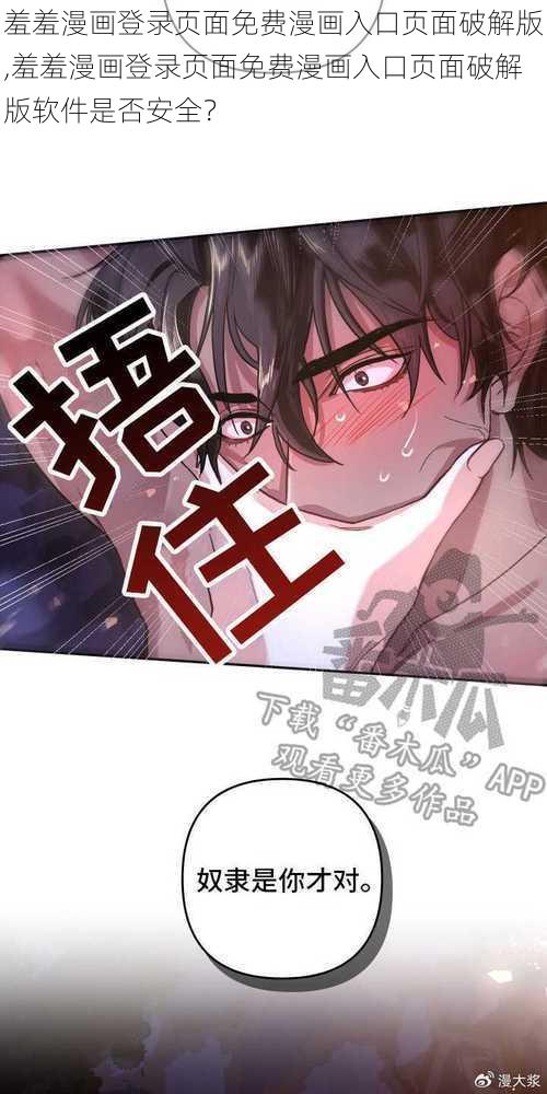 羞羞漫画登录页面免费漫画入口页面破解版,羞羞漫画登录页面免费漫画入口页面破解版软件是否安全？