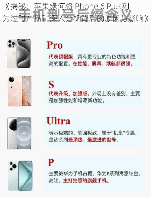 《揭秘：苹果缘何将iPhone 6 Plus列为过时产品？深入分析背后的原因与影响》