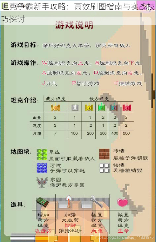 坦克争霸新手攻略：高效刷图指南与实战技巧探讨