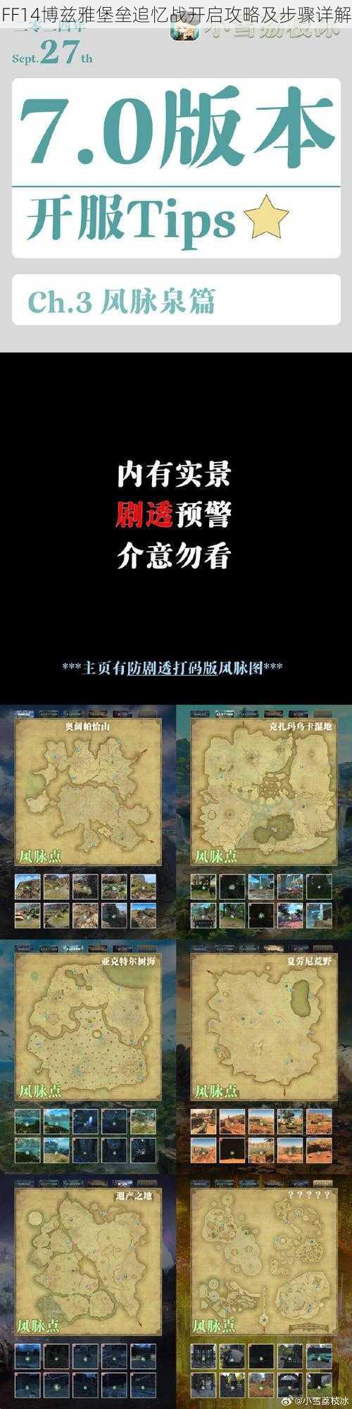 FF14博兹雅堡垒追忆战开启攻略及步骤详解