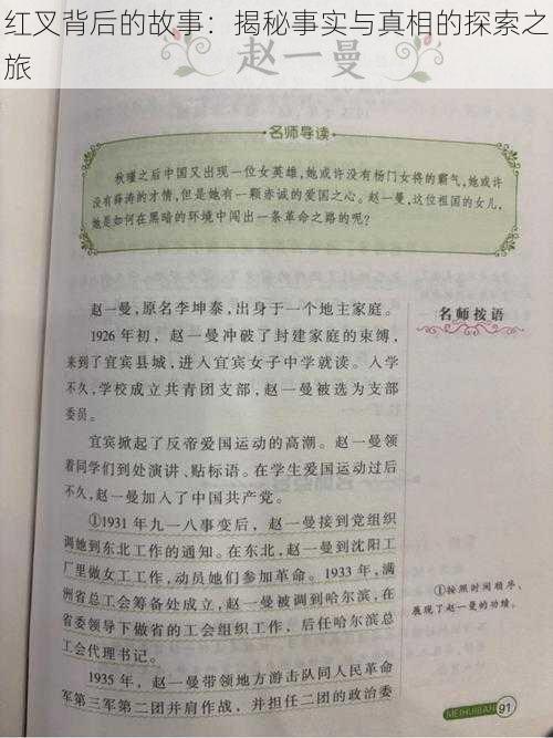 红叉背后的故事：揭秘事实与真相的探索之旅